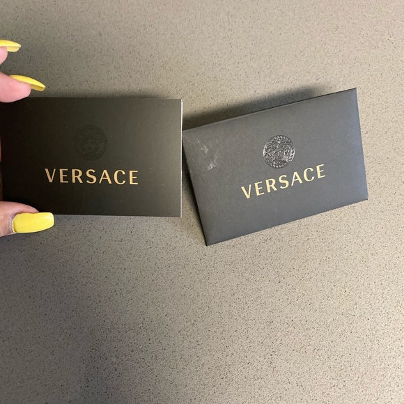 VERSACE 90s vintage logo pouch - Picture 6 of 7